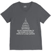 never underestimate V-Neck Tee