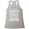 santa's little helper Racerback Tank