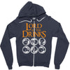 lord of drinks Zipper Hoodie