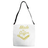 made to suffer Adjustable Strap Totes