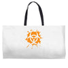 biohazard splat Weekender Totes