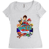 paw patrol birthday boy uncle Women's Triblend Scoop T-shirt