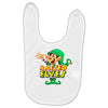 raised by elves elf christmas Baby Bibs