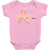 Survivor Of Uterine Cancer Baby Bodysuit