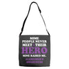 alzheimers awareness Adjustable Strap Totes