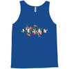 Femen with Flowers Tank Top