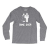 game over Long Sleeve Shirts