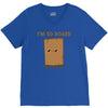 i'm so board  i'm so bored funny pun V-Neck Tee