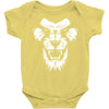 angry lion Baby Bodysuit
