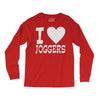 i love jogging Long Sleeve Shirts
