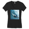men's shark boss Women's V-Neck T-Shirt