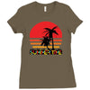 summer time Ladies Fitted T-Shirt