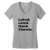 science fiction shirt funny shirt cool shirt (also available on crewne Women's V-Neck T-Shirt
