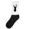 deer skull christmas Socks