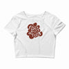 pump up the jam Crop Top