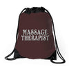 massage therapist Drawstring Bags
