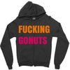 fucking gonuts Zipper Hoodie