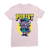angry bull Ladies Fitted T-Shirt
