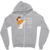 i like my women nerdy, dirty &amp; curvey Zipper Hoodie