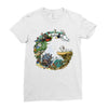 ghibli tribute Ladies Fitted T-Shirt