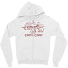 cray cray Zipper Hoodie