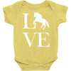 horse love Baby Onesie