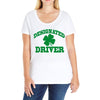 designated driver Ladies Curvy T-Shirt