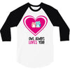 owl always love you 3/4 Sleeve Shirt