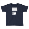 floppy disk Toddler T-shirt