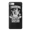 training to go super saiyan iPhone 7 Case
