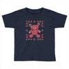 ugly sweater bear Toddler T-shirt