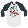Daddy Hiking Buddy Mountains 3/4 Sleeve Shirt