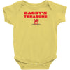 daddys treasure Baby Onesie