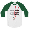 win some, lose some, dim sum 3/4 Sleeve Shirt