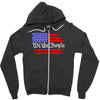 american flag we the people Zipper Hoodie