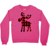 lumberjack reindeer Crewneck Sweatshirt
