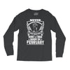 Never Underestimate Dog Rescuer Who Was Born February Long Sleeve Shirts