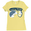 looking sharp Ladies Fitted T-Shirt