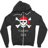 captain jack Zipper Hoodie