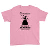 Princesses Are Born In January Youth Tee