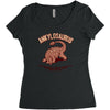 ankylosaurus Women's Triblend Scoop T-shirt