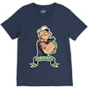 go vegan 5 V-Neck Tee