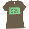 999 punk damned buzzcocks Ladies Fitted T-Shirt
