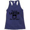 instant lawyer just add coffee Racerback Tank