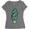 tentacle ice Women's Triblend Scoop T-shirt