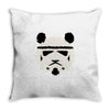 panda trooper Throw Pillow