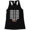 Love Is Love Racerback Tank