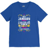 i am a january women V-Neck Tee