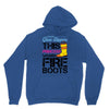 Forget Glass Slippers This Princess Wears Fire Boots Unisex Hoodie