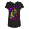 zombie horse classic Maternity Scoop Neck T-shirt